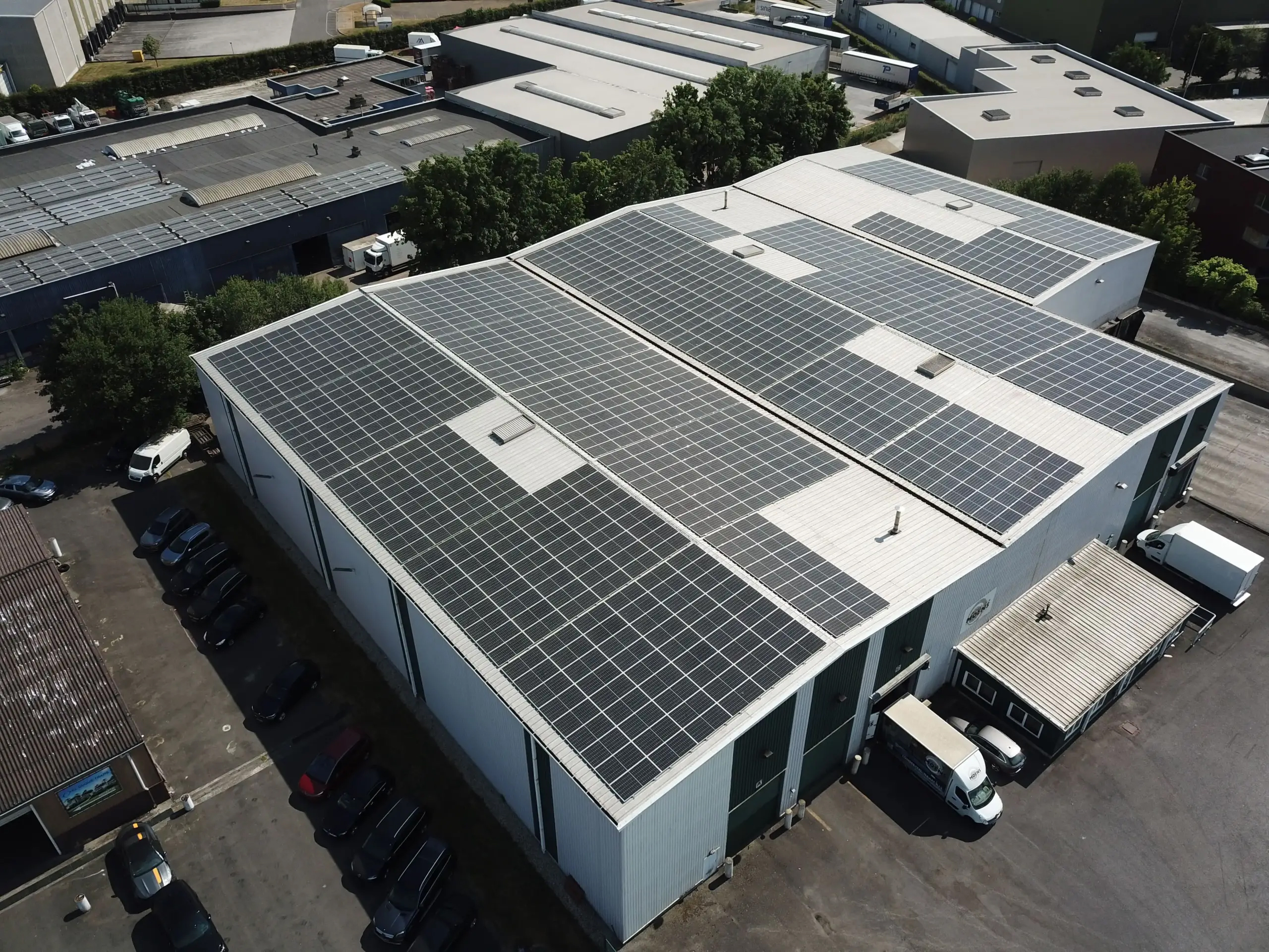 zonnepanelen bedrijven